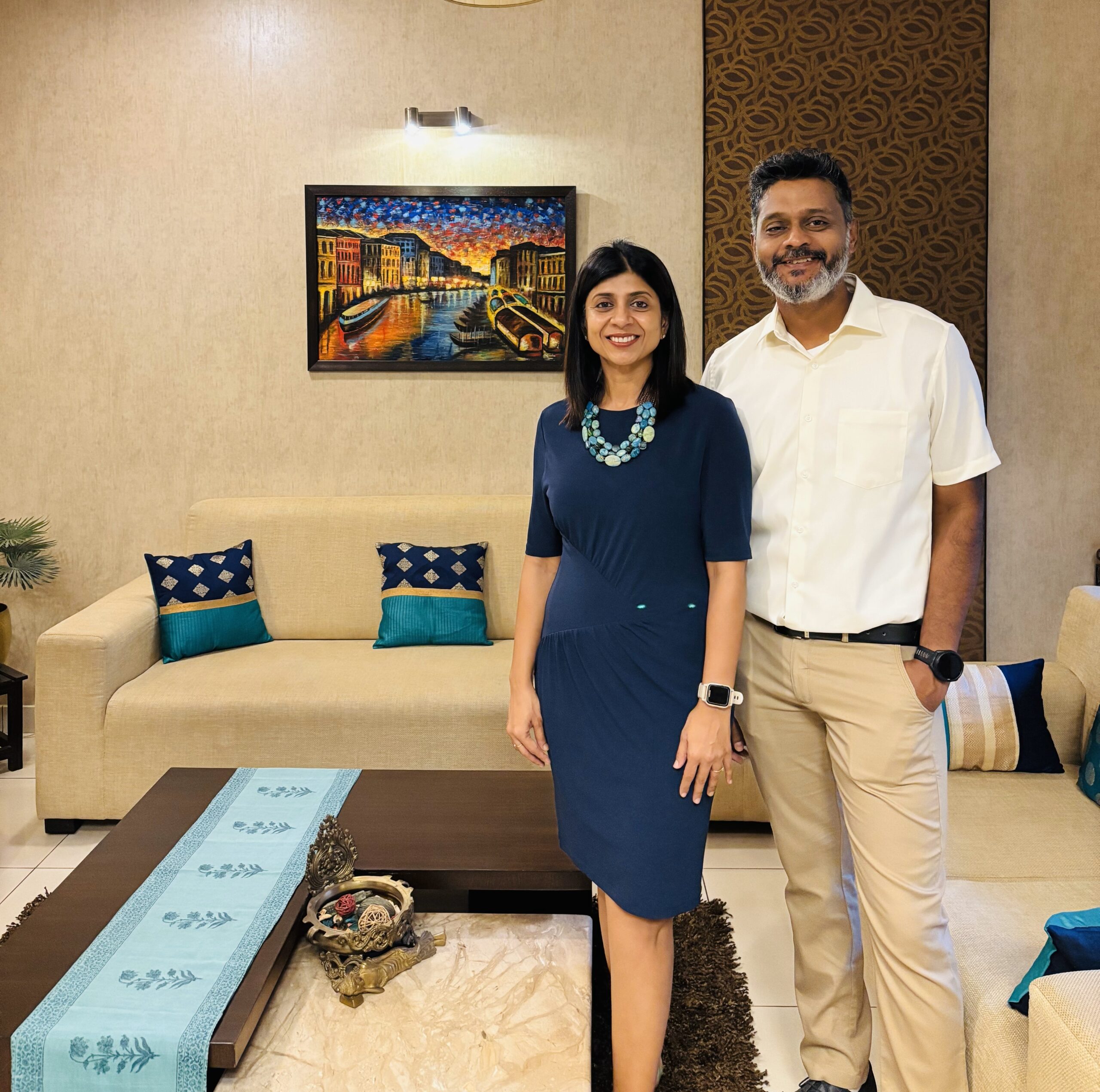 Happy clients of Bangalore interior design studio