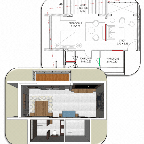 Layout changes before construction