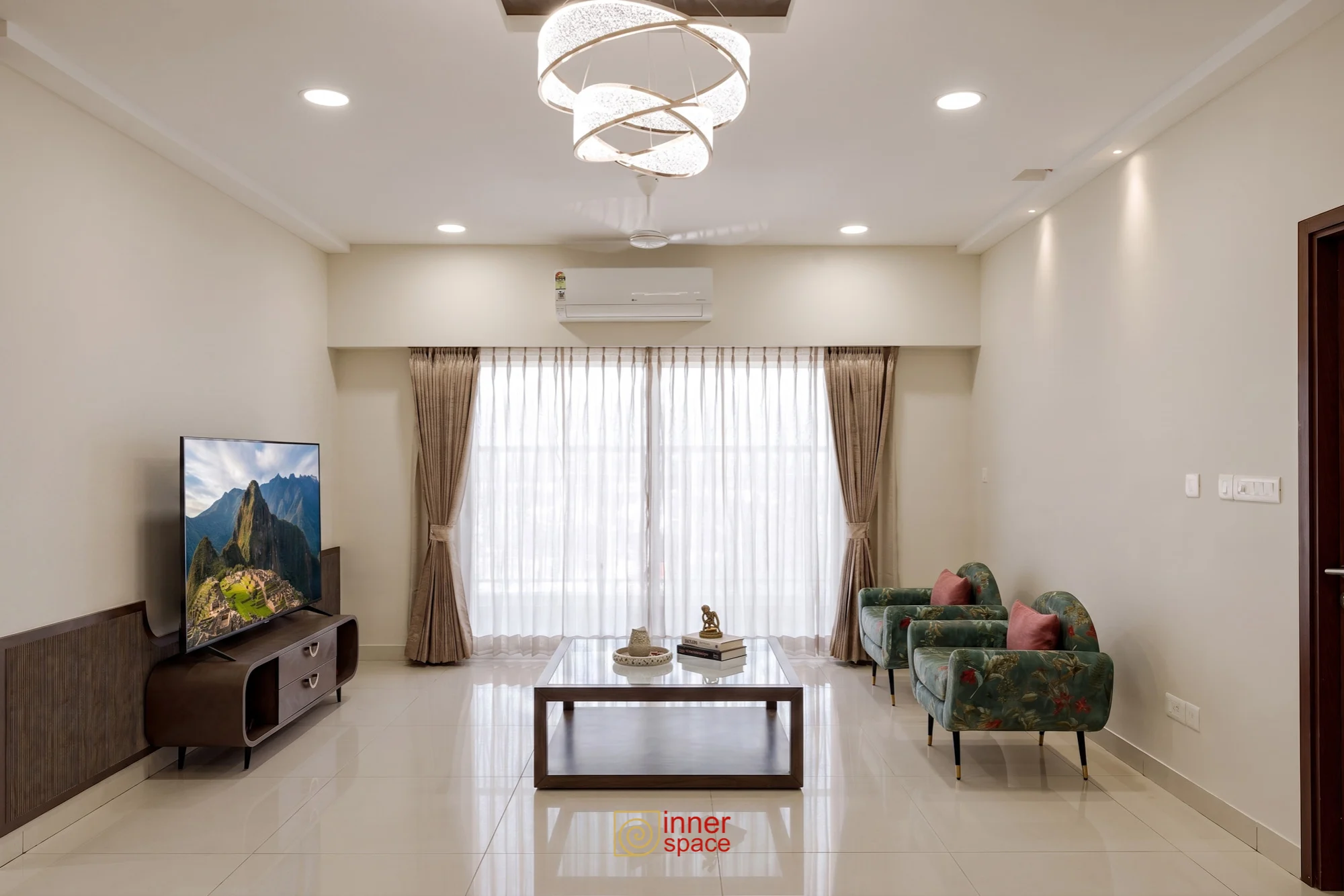Prestige City, Sarjapur — 3BHK apartment interiors by Inner Space